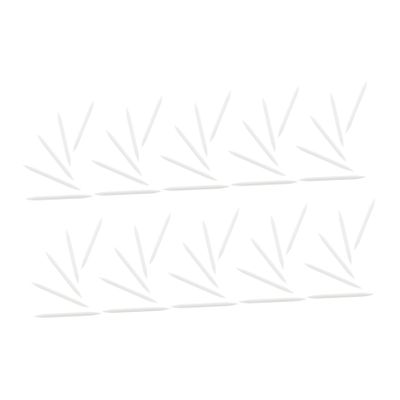 Beaupretty 50pcs Replaceable Eyeliner Brush Parts Soft Replacement Brush Tips for Purpose Makeup
