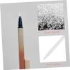 Beaupretty 50pcs Replaceable Eyeliner Brush Parts Soft Replacement Brush Tips for Purpose Makeup view 3