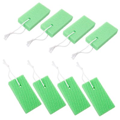Beaupretty 8pcs Pumice Stone Foot Exfoliators Gentle Bath Scrub for Dead Skin Removal Ergonomic Design for Men and Women Random Color Foot Care Tools Random Color