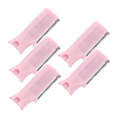 OATIPHO 5pcs Replacement Blades for Eyebrow Trimmer Stainless Steel Scissors for Men Hair Removal