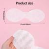 100 Sheets White Eye Covers for Facials, Disposable Eye Masks Non-woven Cotton Eyes Pads Spa Eyes Care Patches Paper Paper Beauty Sheets for Facial Treatments, Skincare Spa, Home Beauty Wet Compress view 2