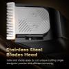 NAUQUOHZ Beard Trimmer for Men-All-in-One Trimmer with Precision Dial - Premium Facial Hair Groomer - Adjustable 20 Length Setting, USB Recharge Dock, Cordless Waterproof Wet/Dry Clipper view 4