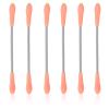 6 Pieces Spring Facial Hair Remover, Portable Stainless Steel Hair Remover Spring Threading Tool for Women Removing Hairs on The Cheeks, Neck, Upper Lip and Chin view 1