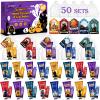 50 Pack Halloween Hand Cream and Lip Balm Set, Bulk Halloween Gifts with Halloween Cards and Organza Bag, Halloween Decorations and Halloween Party Favors Goodies for Women view 1