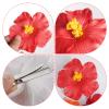 4 Pcs Hawaiian Flower Hair Clips for Women Plumeria Hibiscus Hair Clip Artificial Flower Clips 3.5 Inch Floral Hair Barrettes for Summer Vacation Beach Party Girls Holiday Gifts view 4