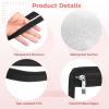 8 Clear Zipper Pouches, 13X10.4 Large PVC Storage Bags, Transparent Travel Toiletry & Makeup Bags, Multi-Purpose Organization Bags for Home Or Office Use view 2