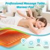 Massage Table Warmer Heating Pad Professional SPA Massage Bed Warmer with 9 Hour Timer, 9 Heat Settings, Overheat Protection for Massage Bed & Spa, 30" x 71", with Portable Storage Bag view 3