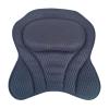 Bathtub Pillow for Neck/Back/Shoulder Support, 6 Non-Slip Suction Cups and Hooks and Soft 4d Breathable Mesh Fabric, Machine Washable Breathable Mesh Quick-Dry Pillow Spa Accessory Gray,Grey1 view 1