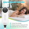 Massage Table Warmer Heating Pad Massage Bed Warmer Pad with 9 Hours Timer, 9 Heat Settings, Overheat Protection for Massage Bed & Spa, Thickened & Soft Fleece, 30" x 71", with Portable Storage Bag view 2