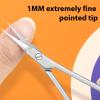 Ergonomic Cuticle Scissors Pedicure Grooming Accesories Dead Skin Remover For Foot Health Suitable For Daily Care view 3