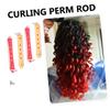 HAPINARY 24pcs Hair Perm Rods for Women Flexible Plastic Curling Rods DIY Hair Curlers Easy to Use for Creating Waves and Curls view 3