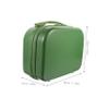 Beaupretty Cosmetic Suitcase Mini Makeup Organizer for Travel Home Storage Candy Green Makeup Case with Easy Clean Surface Accessories view 4