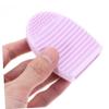 Ipetboom 6Pcs Silicone Beauty Brush Cleaning Mat Reusable Makeup Brush Cleaner Pad in Mixed Colors for Efficient Home Salon Use Durable Easy to Clean for Travel Daily view 4
