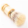 FRCOLOR 2pcs Shaving Brush with Wooden Handle Durable Shave Cream Brush for Men for Father Day Home or Salon Use Lightweight Practical view 2