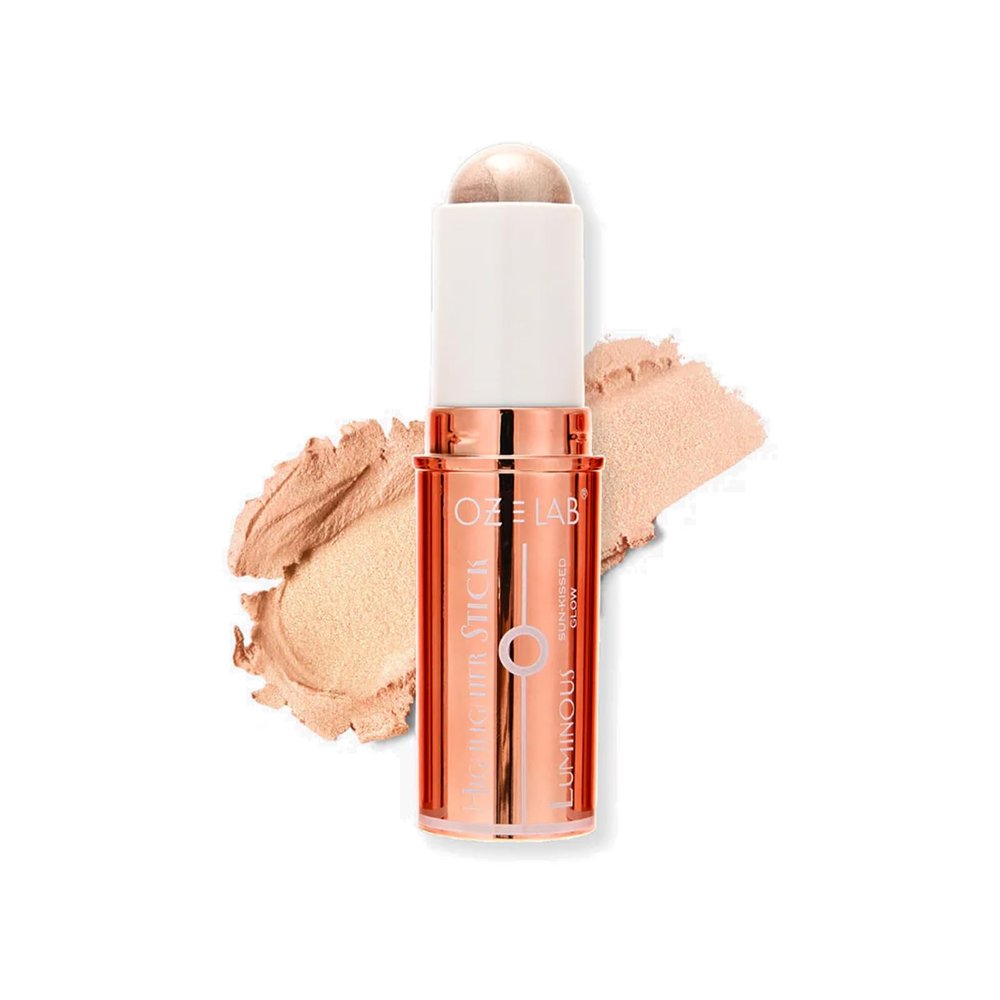 OZ LAB Rise and Shine Highlighter Stick Champagne Gold Long-Lasting Creamy Glow, Buildable Shimmer, Easy Application, Vegan & Cruelty-Free, 8g/0.28fl.ozpack of 1