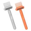 Beaupretty 2pcs Hair Brush Cleaning Tool Durable Comb Cleaner with Dual Function for Cushion Brushes Essential Cleaning Kit view 1