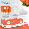 Paraffin Wax Refills Maxi Pack for Hands and Feet Bath  6 Large Blocks 5.25 lb Peach Scent, Moisturizing Non-Greasy Wax for Arthritis Relief, Pedicure, Home Spa view 2