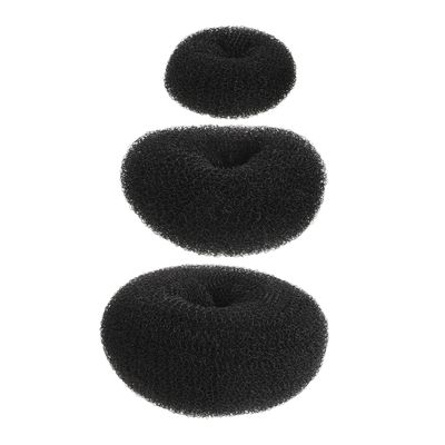 OATIPHO 3pcs Hair Bun Maker Soft Donut for Elegant Updos Quick Styling for All Hair Types for Women Any Occasion