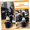 HONITANO 2pcs Adjustable Safety Razor and Shaving Brush Stand Holder Rustproof Shaving Tool Organizer for Men Compatible Double Edge Razors and Brushes view 4