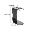 ARTSEWPLY 2pcs Chrome Shaving Brush and Safety Razor Stand Holder Set Non-Slip Base for Men's Grooming and Bathroom Organization view 2