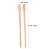 OATIPHO 300 Pcs Wooden Waxing Sticks Versatile Applicator for Nose Hair Removal Eyebrow Shaping and Facial Hair Grooming Skin Friendly Material Portable Bag view 3