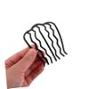 Beaupretty 6pcs Metal Hair Side Combs U Shape Hair Pins for Updo Elegant Fork Clip for Weddings Parties view 3