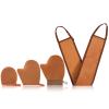 TIESOME 4 Pcs Self Tanning Mitt Applicator Kit, 4 in 1 Reusable Tanning Glove Accessories with Back Lotion Applicators for Your Back for Face Body Streak Free Tan Mitt (brown) view 1