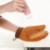 TIESOME 4 Pcs Self Tanning Mitt Applicator Kit, 4 in 1 Reusable Tanning Glove Accessories with Back Lotion Applicators for Your Back for Face Body Streak Free Tan Mitt (brown) view 4