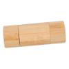 Beaupretty Volcanic Face Roller for Oily Skin Control Double-Head Oil Absorbing Ball Natural Bamboo Volcanic Stone Facial Skincare Tool view 1