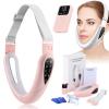4-in-1 Massager for Face, 2026 New Facial Sculpting Device for Double Chin, Multifunctional Facial Massager, Remote Control Operation with 5 Modes,15 Adjustable Intensities,Reduces Sagging Skin(Pink) view 1