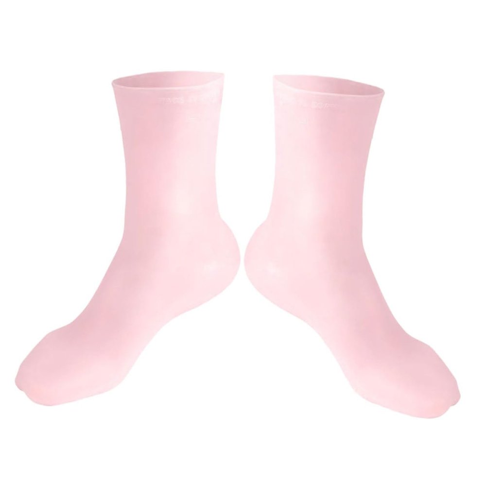 BCOATH Reusable Socks for Foot Care Moisture Toe Socks Crack Women Silicone Dry Overnight Hydration