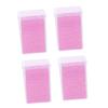FOYTOKI Cotton Glue Cleaning Wipes Lint Makeup Pads for Lash Glue Remover Each for Salon DIY view 1