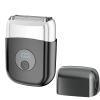 Portable Electric Foil Shaves, Mini Electric Razor with LED Display, Precision Blades, IPX7 Waterproof, Rechargeable Shavers for Men Travel Facial Hair Groomer (Black, 1pcs) view 1