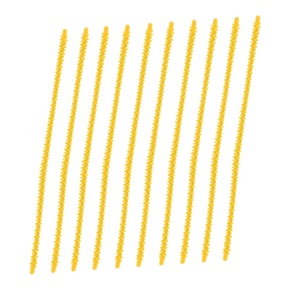 NIYANGLE 10pcs Silicone Flexible Perm Rods for Hair Curling Reusable Spiral Curlers for Home and Salon Use Rollers
