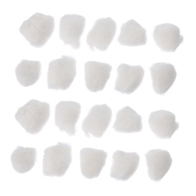 OUNONA Medical Cotton Balls 10-Pack Absorbent and Soft Cotton Balls for Wound Aid Supplies and Home Cleaning Essentials