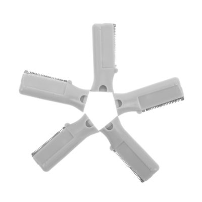 Healvian 5pcs Eyebrow Replacement Blades for Facial Hair Remover Compatible Eyebrow Trimmer Heads Precision Grooming Tool for Women Portable and Versatile Shaping Accessories