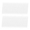 Healvian 50pcs Eyeliner Brush Accessory Kit Soft Replacement Brush Heads for Eyeliner Pens Diy Makeup Tool view 1
