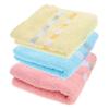 Cabilock 3pcs Cotton Jacquard Towels Absorbent Face Towels Grey Hand Bath Washcloths Soft Wash Cloth for Spa Home Use view 1