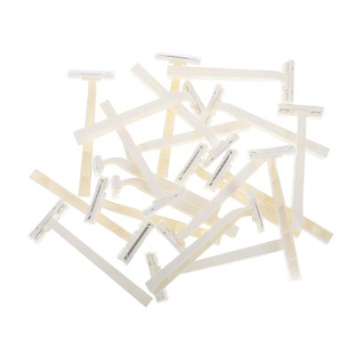 Beaupretty 20pcs Smooth Shaving Disposable Razor for Women Men Face Body Hair Trimmer Hotel Spa Travel Essential
