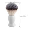 FOMIYES 2pcs Beard Shaving Brush with Ergonomic Handle Lightweight and Portable Grooming Tool for Men for Cleaning and Precise Beard Care view 2
