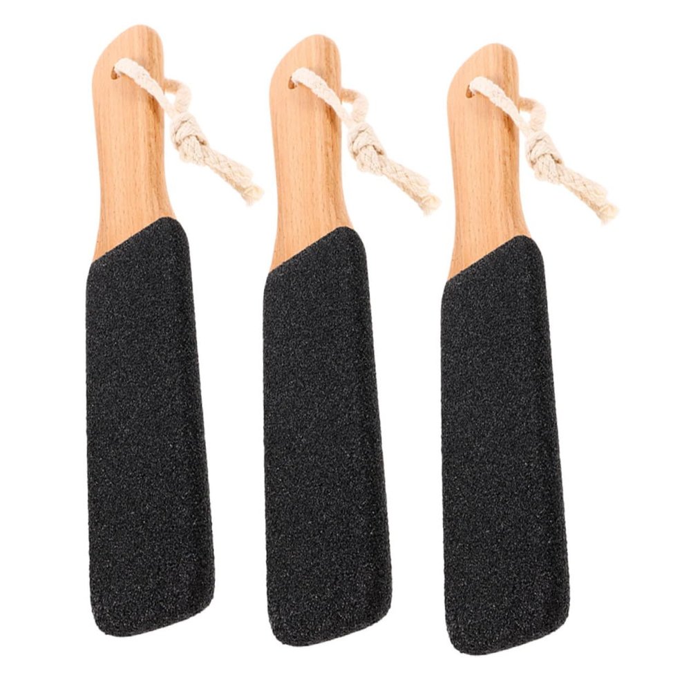 Beaupretty 3pcs Foot File Callus Remover for Feet Dead Skin Scraper Heel Scrubber
