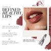 FITGLOW Beauty Vegan Lip Liner Pencil Trio | Hydrating Plumping Lip Liner Kit with Blending Brush | Smudge-Proof Lip Perfector | Define & Sculpt | Natural Lip Enhancer | 3pk - Muted Mauve, Buff, Root view 4