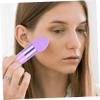 Ipetboom 3Pcs Mushroom Makeup Brush Set Heart Shaped Cosmetic Pens for Women Versatile Travel Makeup Tools Dry Wet Applicators view 2