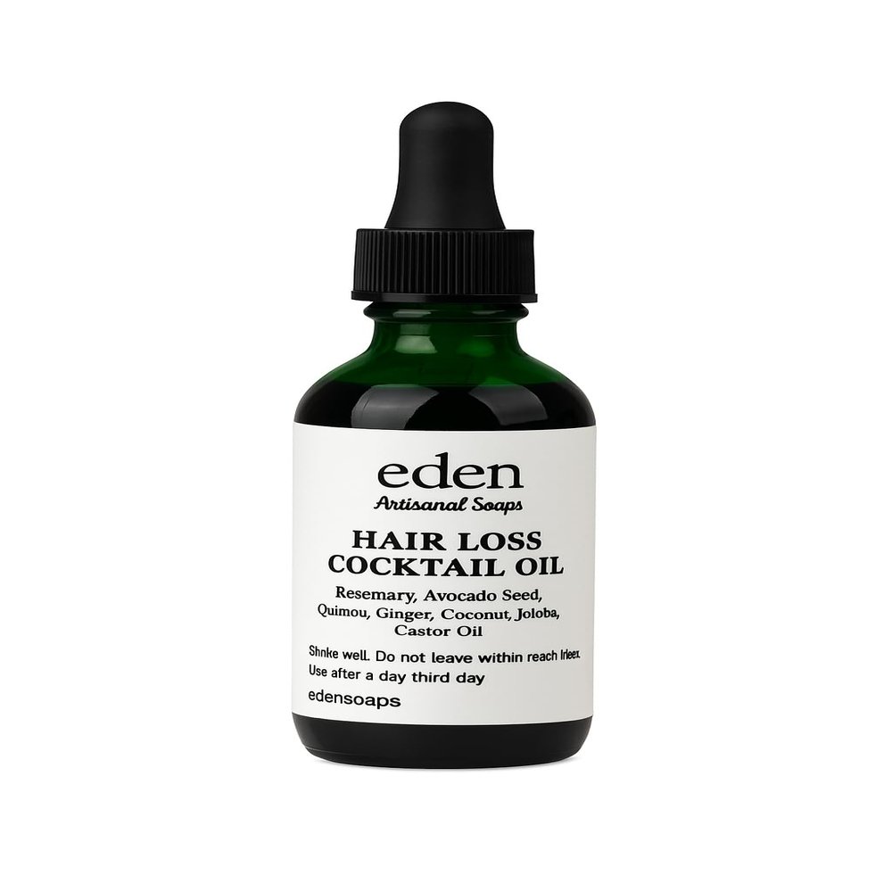 Hair Growth Natural Rosmary,Ginger Oil-Hair loss oil for stimulate hair growth-Organing trearment for hair loss,bald spots & thinning hair-Handmade hair loss oil scalp treatment for Man & Woman.