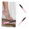 DEARMAMY 10Pcs Double Sided Foot File Portable Exfoliating Foot Scrubber for Removal Practical Foot Care Tool for Home Use Random Color view 2