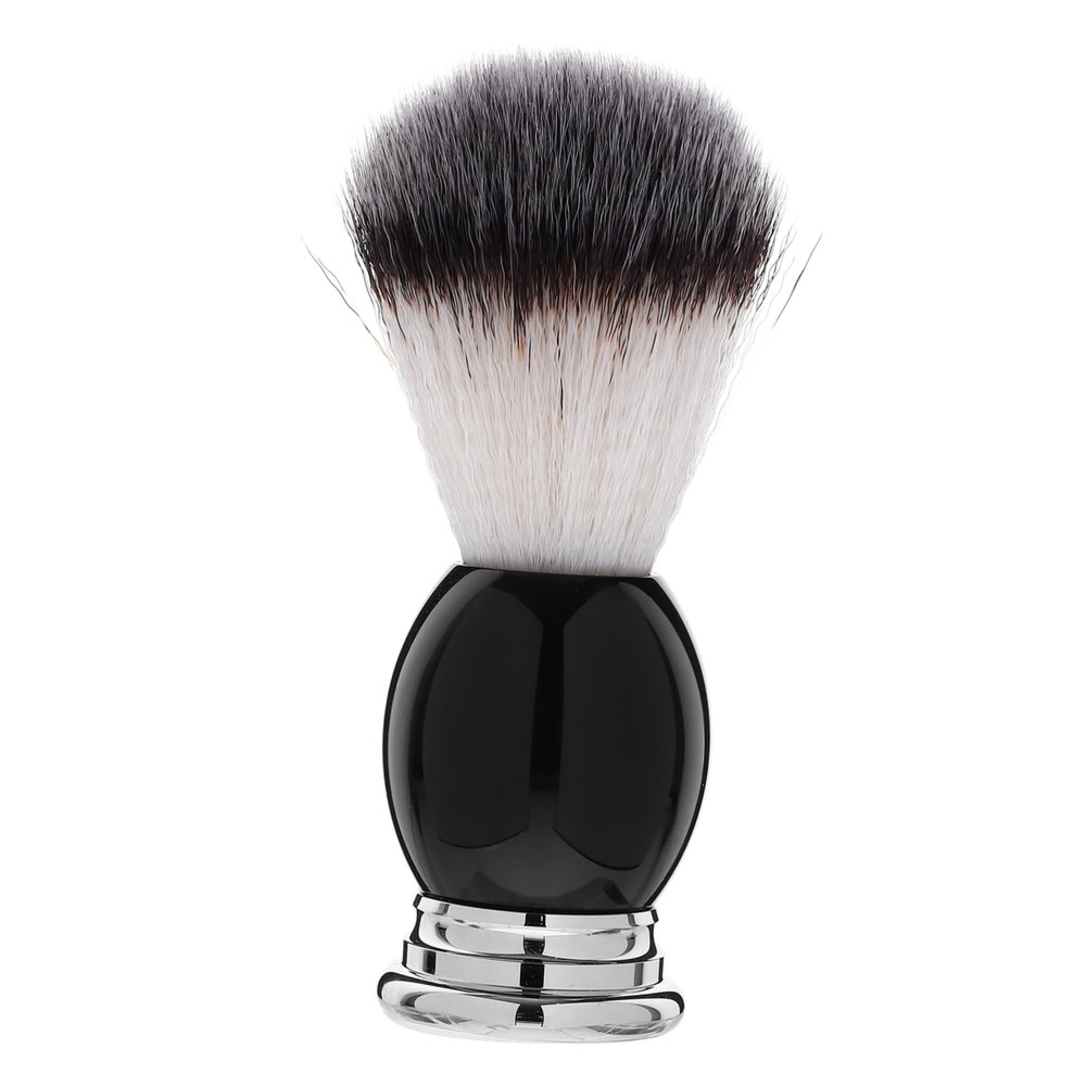 Beaupretty Men Professional Shaving Brush Soft Beard Brush for Precise Shave Handle Durable Design for Smooth Lathering for Salon and Home Use