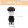Beaupretty Men Professional Shaving Brush Soft Beard Brush for Precise Shave Handle Durable Design for Smooth Lathering for Salon and Home Use view 3