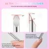 2 Nail Cuticle Pusher, Pre-Treatment Double-Ended Cuticle File with 180 Self-Adhesive Sandpaper for Grinding, Polishing Nail Art Tools-for Salon and Home Use view 4