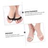 HAKIDZEL 4pairs Open Toe High Heel Socks Women Nylons Half Pads Socks Breathable Odor Absorbent Invisible for Summer view 4