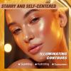 Body Glow Oil, SPF 35 Sunscreen Shimmer Body Oil, Waterproof Non Sticky Moisturizing Coconut, Lightweight Glowing Lotion, Gives Skin a Glowy Finish 2.03 fl oz, ROSE view 2